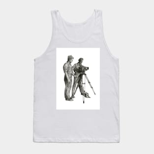 Travel and adventure with a camera. Tank Top